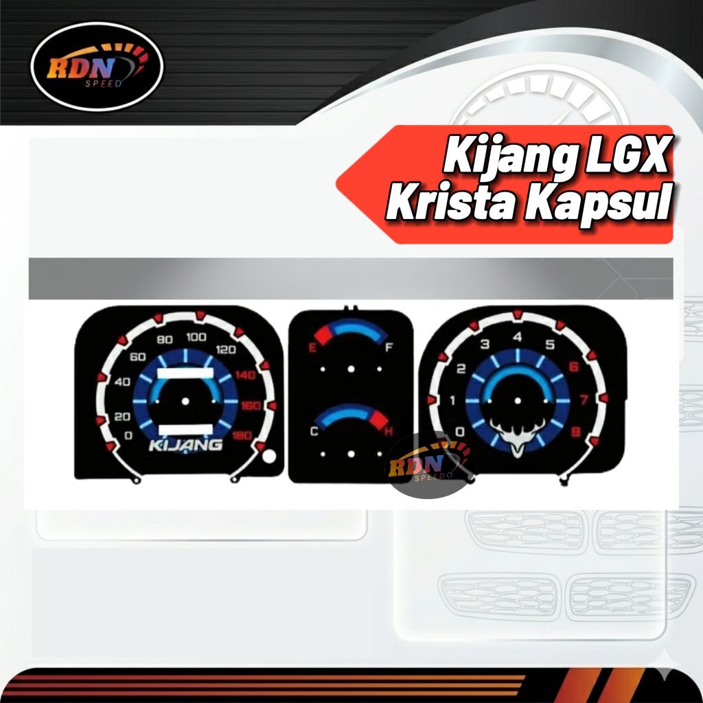 Speedometer Kijang LGX / KRISTA / KAPSUL papan speedometer variasi Custom
