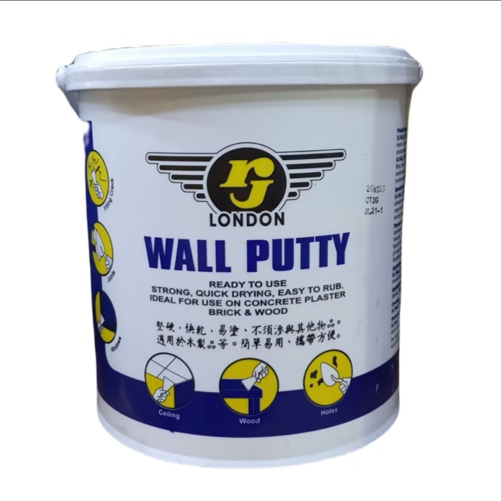 Plamir / Dempul tembok / Wall Putty RJ (5kg)