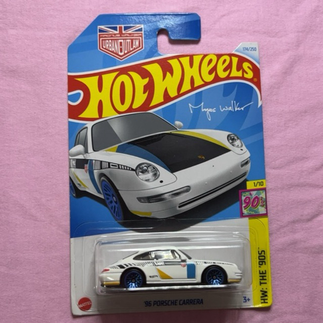 HOTWHEELS 96 PORSCHE CARRERA