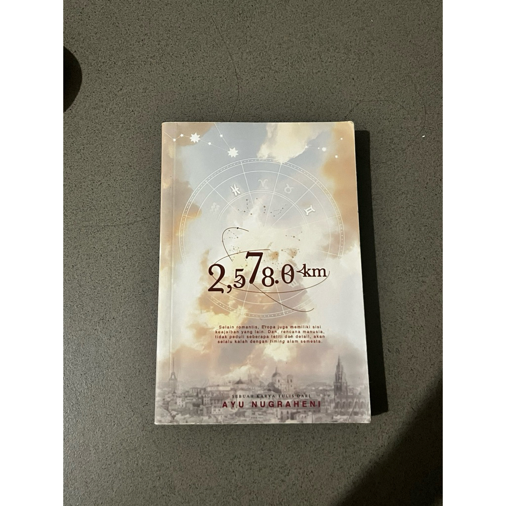 Preloved novel 2,578.0 km