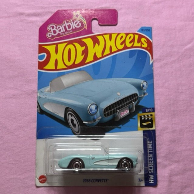 HOTWHEELS BARBIE THE MOVIE 1956 CORVETTE