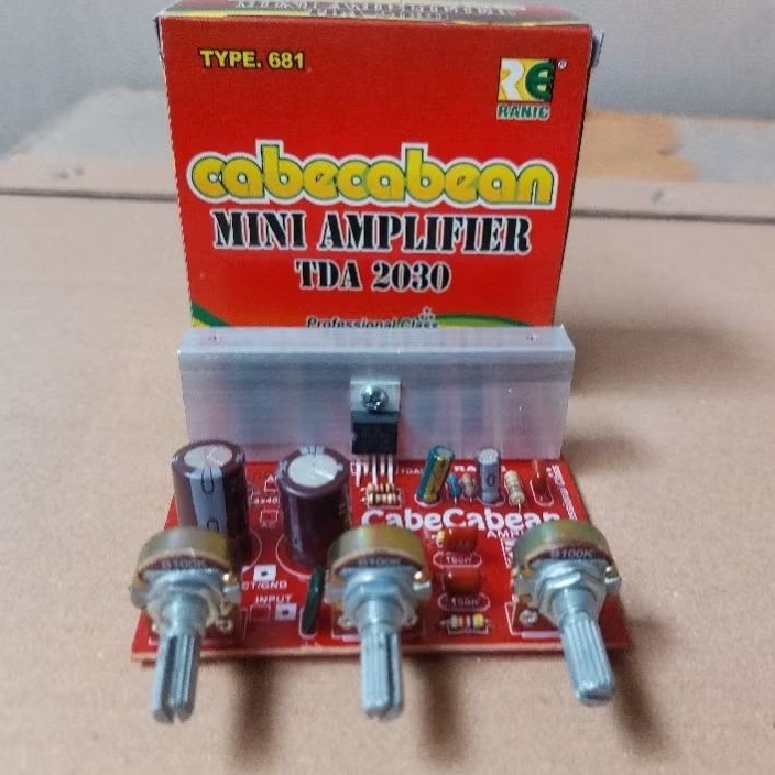 Kit mini amplifier tda2030 tda 2030 ( 681 )