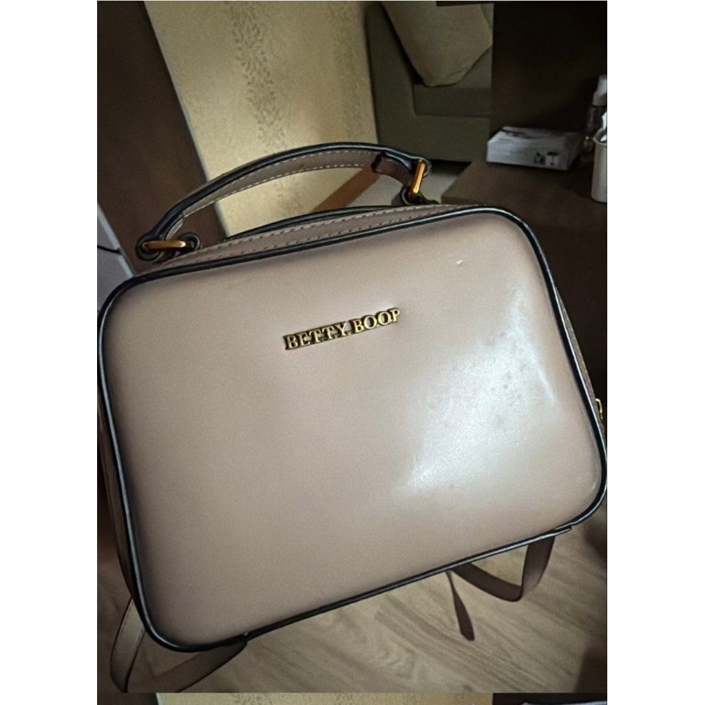 preloved tasa selendang betty boop kecil