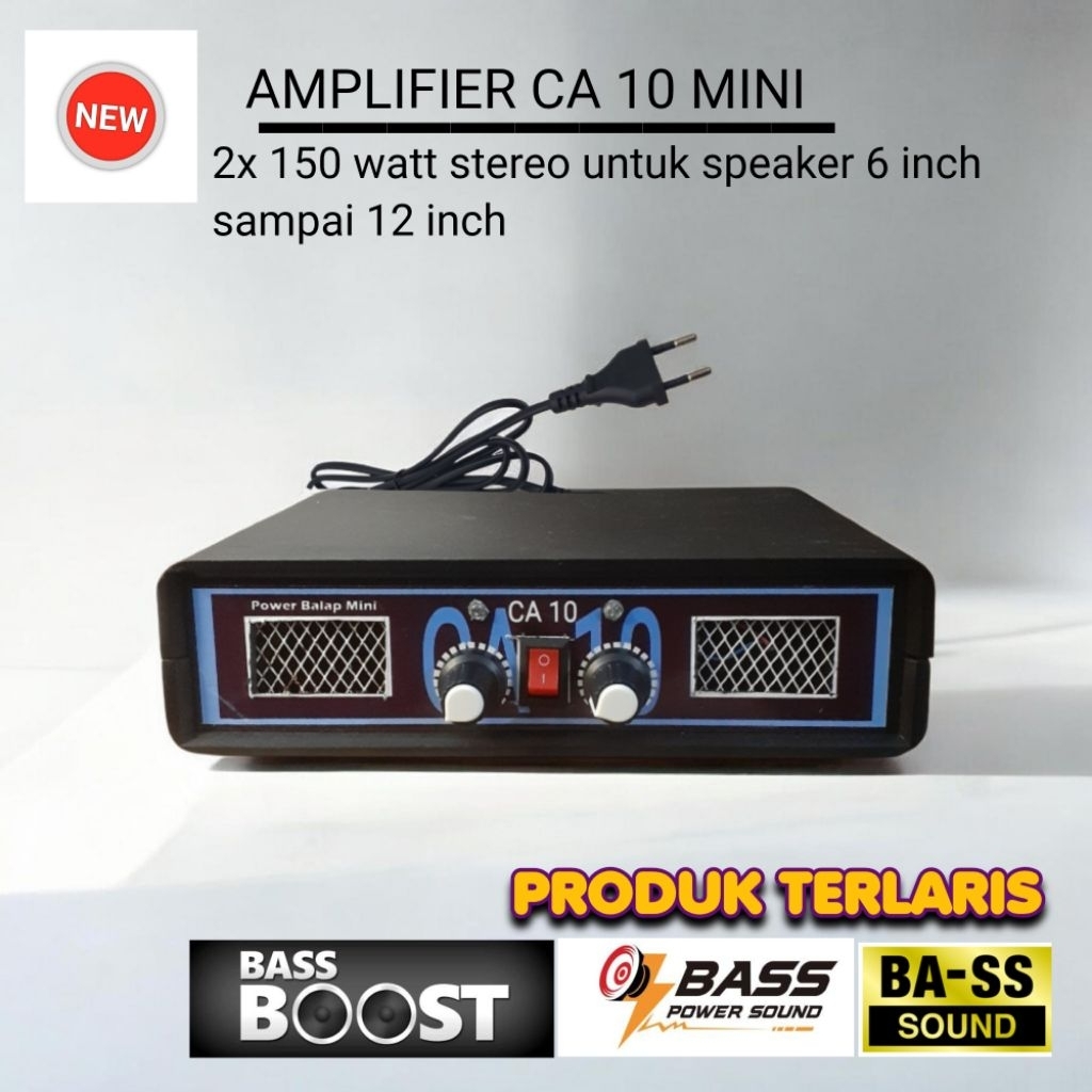 power amplifier ca 10  100 watt stereo