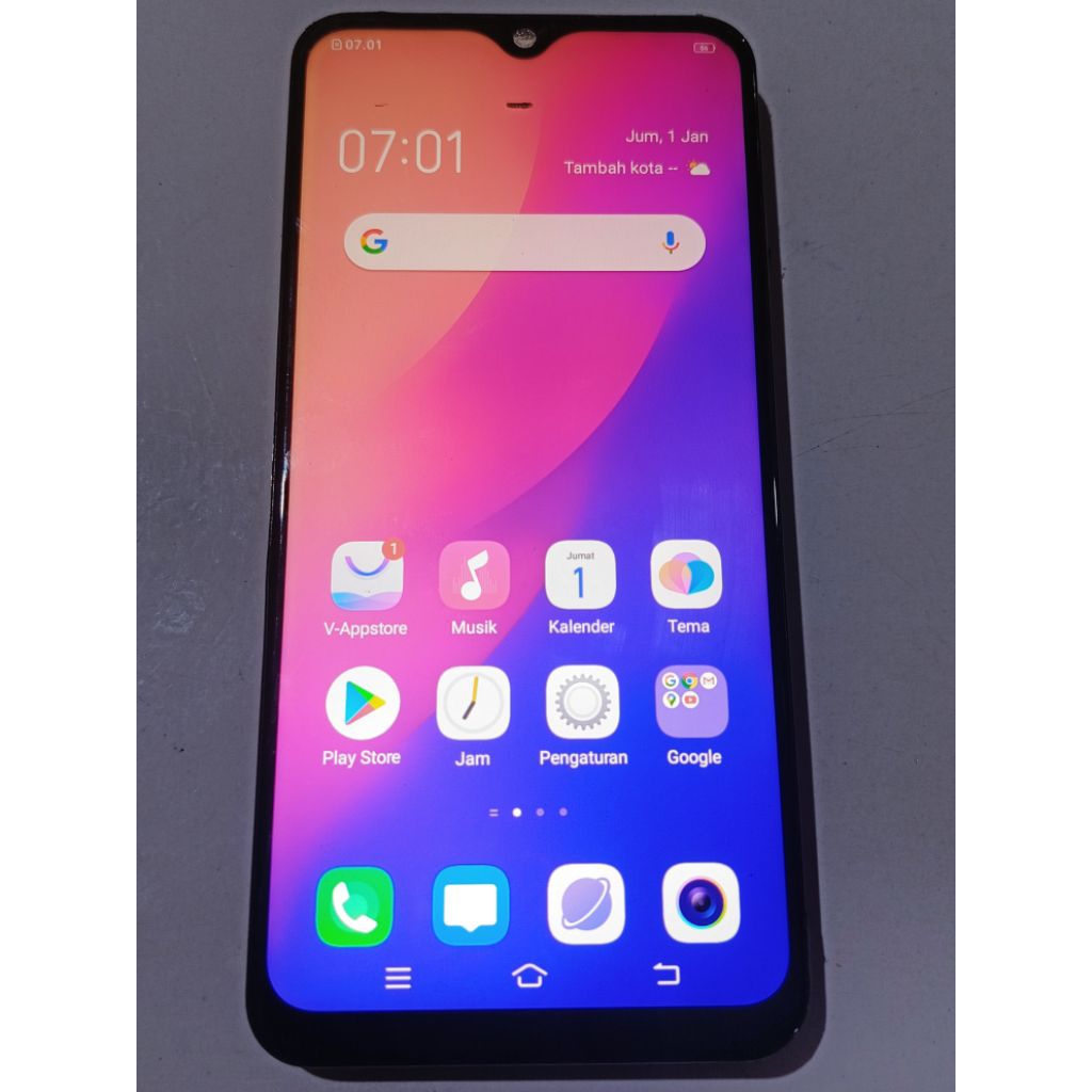 LCD Minusan Ori + Frame vivo Y12 / Y12i / Y15 / Y17 Sentuhan Normal, Ori Copotan (Baca Deskripsi)