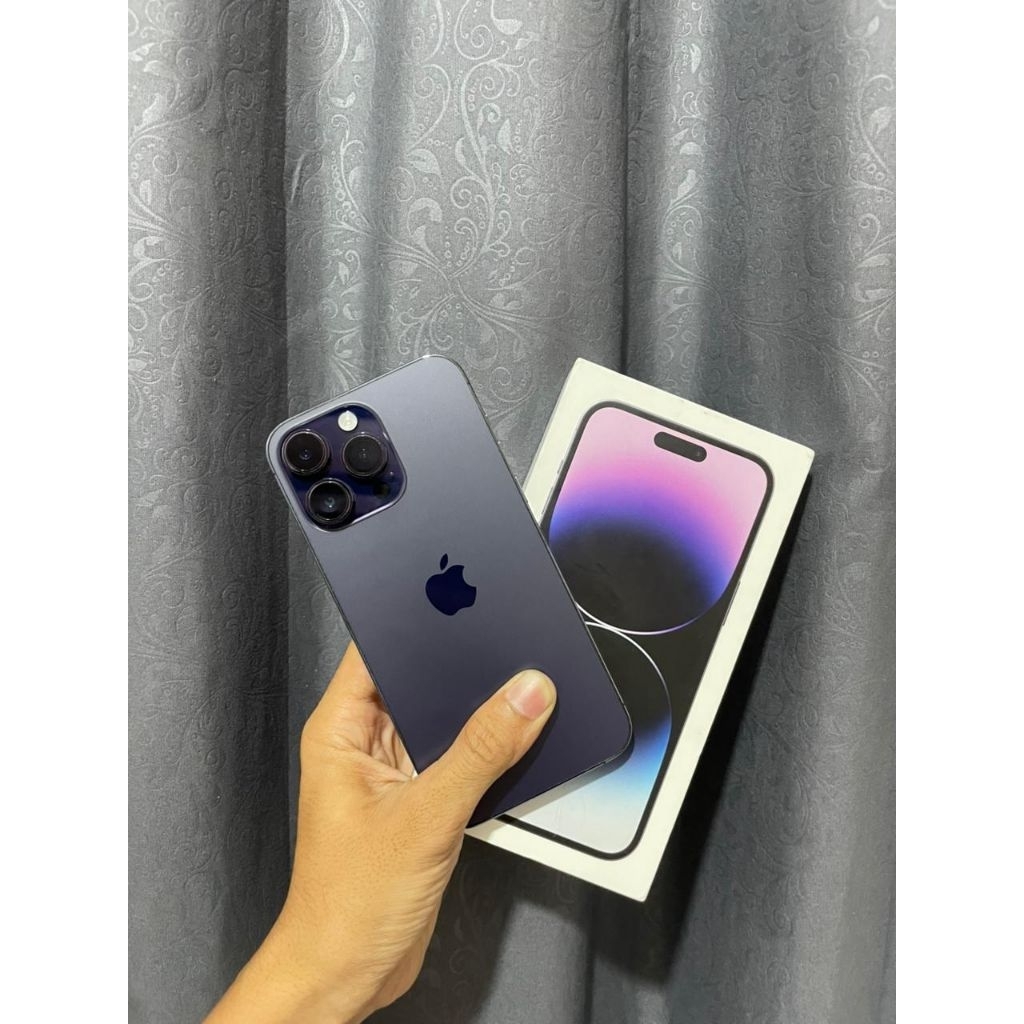 Apple iPhone 14 Pro Max 128GB Second iBox Mulus Fullset Original Murah Resmi