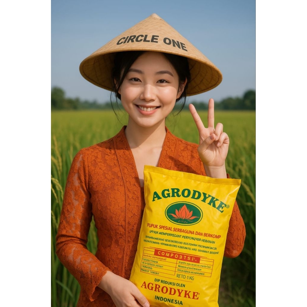 PUPUK ORGANIK AGRODYKE untuk segala jenis tanaman (original dengan box agrodyke 1 kg)