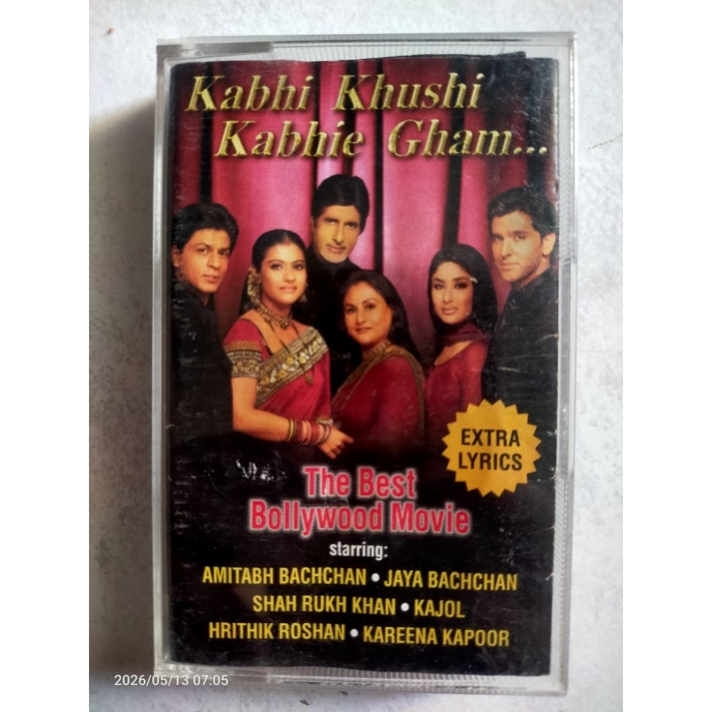 kaset pita INDIA "Kabhi Khushi Kabhie Gham"