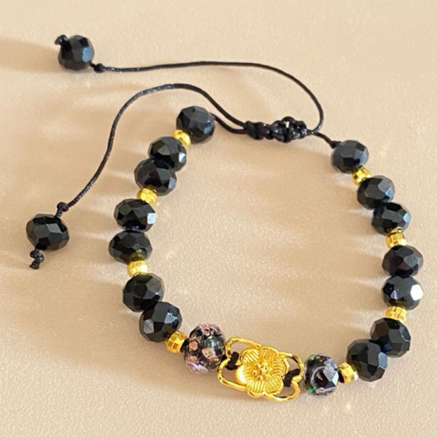 Gelang yaxiya serut manik",Gelang yaxiya pendor bunga
