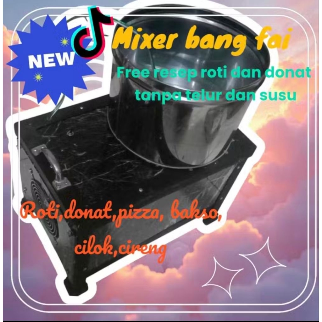 mixer kue roti donat pizza 1.5kg