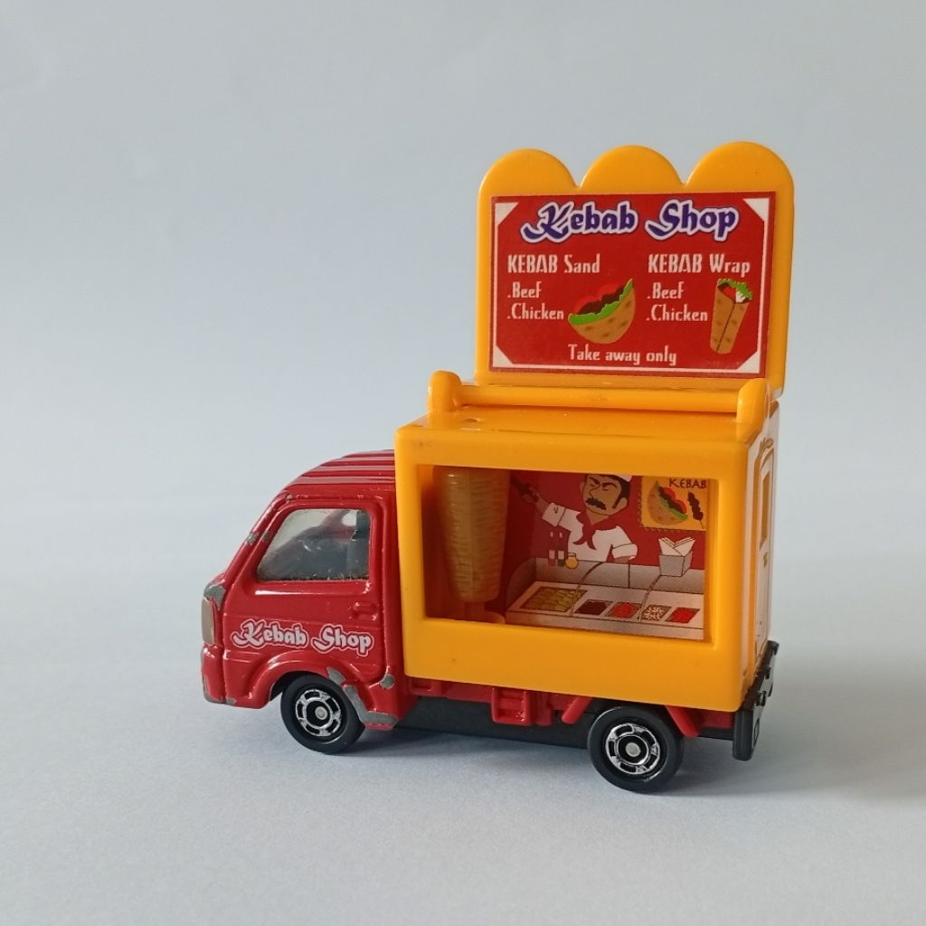 diecast TAKARA TOMY TOMICA No. 57 Suzuki Carry Mobile Catering Truck Kebab Shop