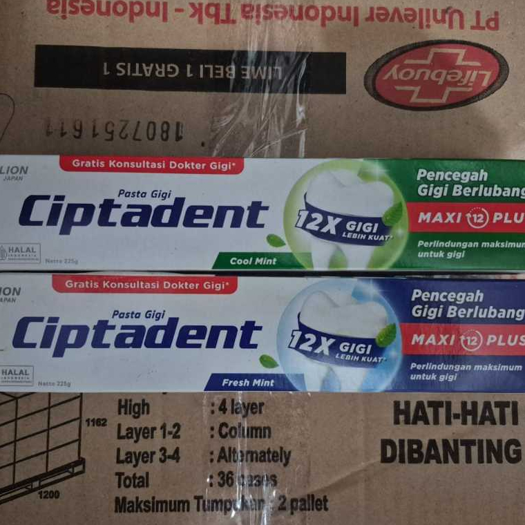 Pasta Gigi Ciptadent Maxi 225 gr 225GR