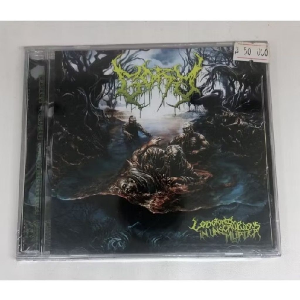 CD audio death metal lokal original - Gory - Lobotomize in unscrupulous murder - Rare items