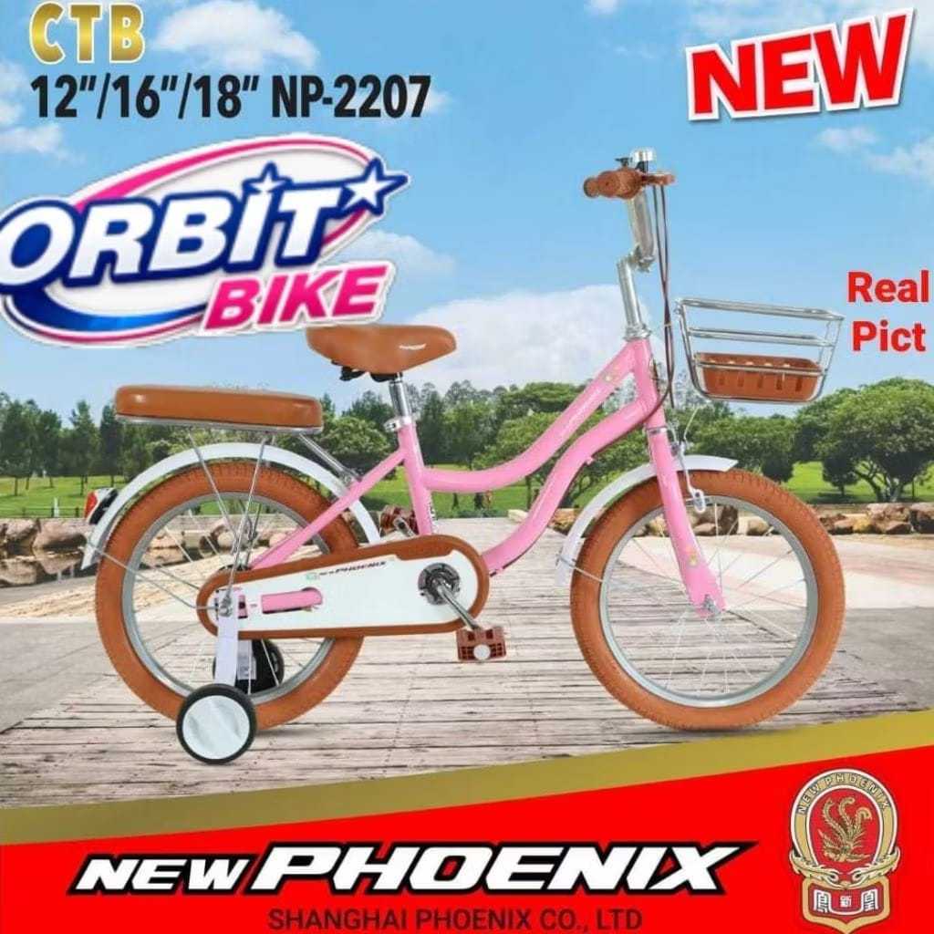 Sepeda Mini 12 Inch New Phoenix NP 2207 Sepeda Anak Keranjang