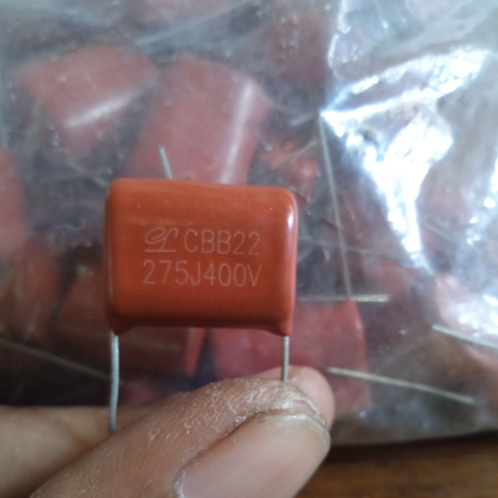 Kapasitor Milar 475K 400V - Kapasitas Tinggi, Tahan Lama, Kualitas Terpercaya