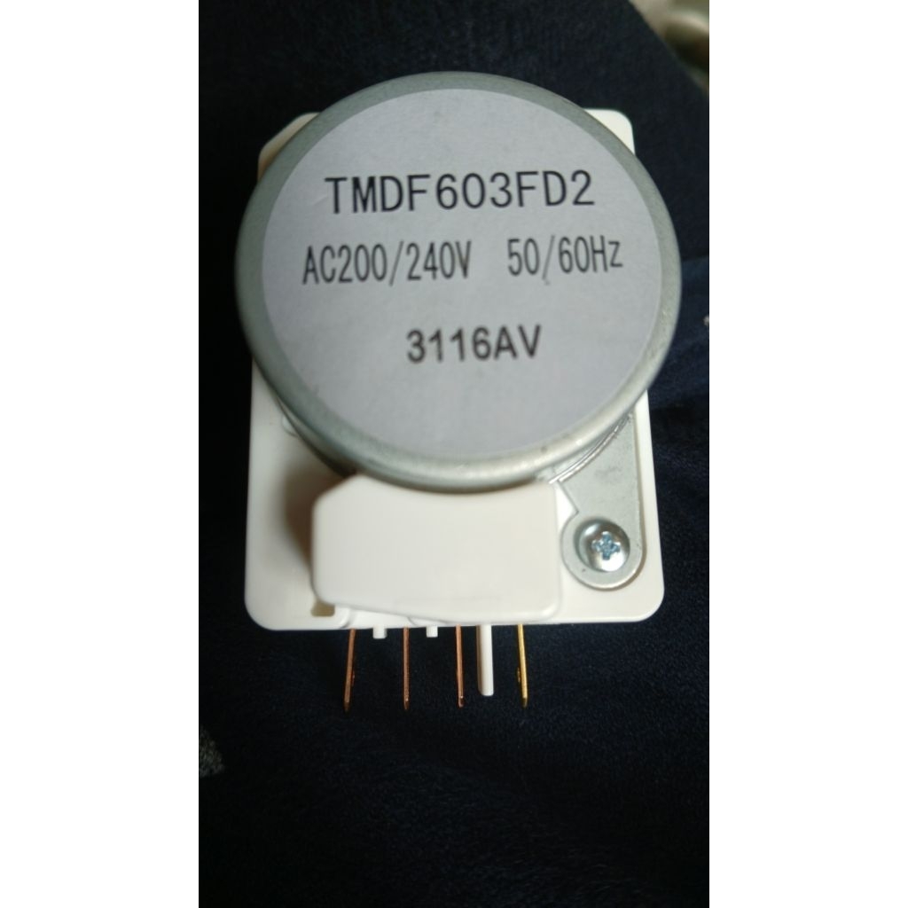 Timer kulkas sharp 2pintu TMDF603FD2 AC200/240V 50/60HZ original