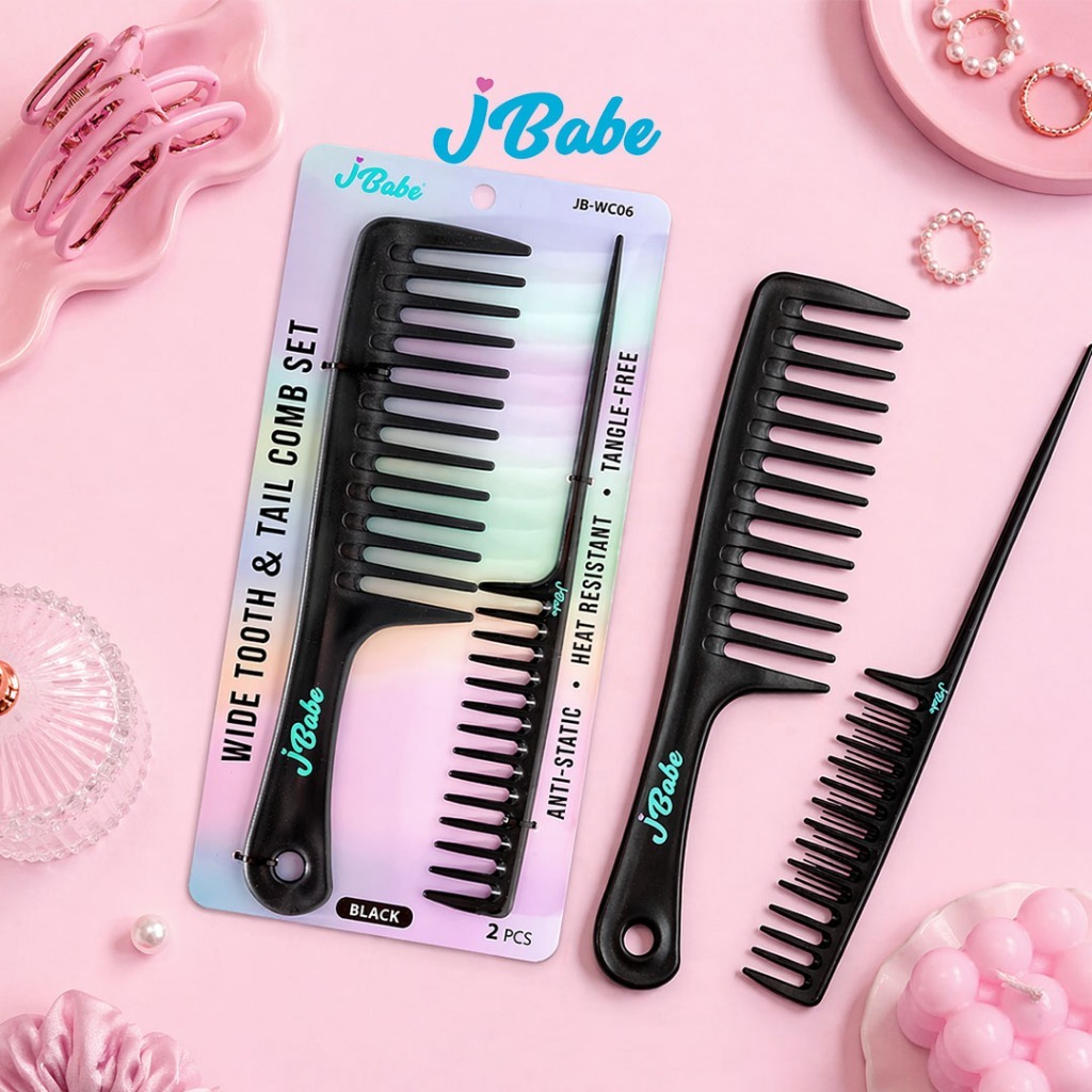 JBabe Hair Comb - Sisir Rambut / Sisir Comb / Hair Brush / Sisir