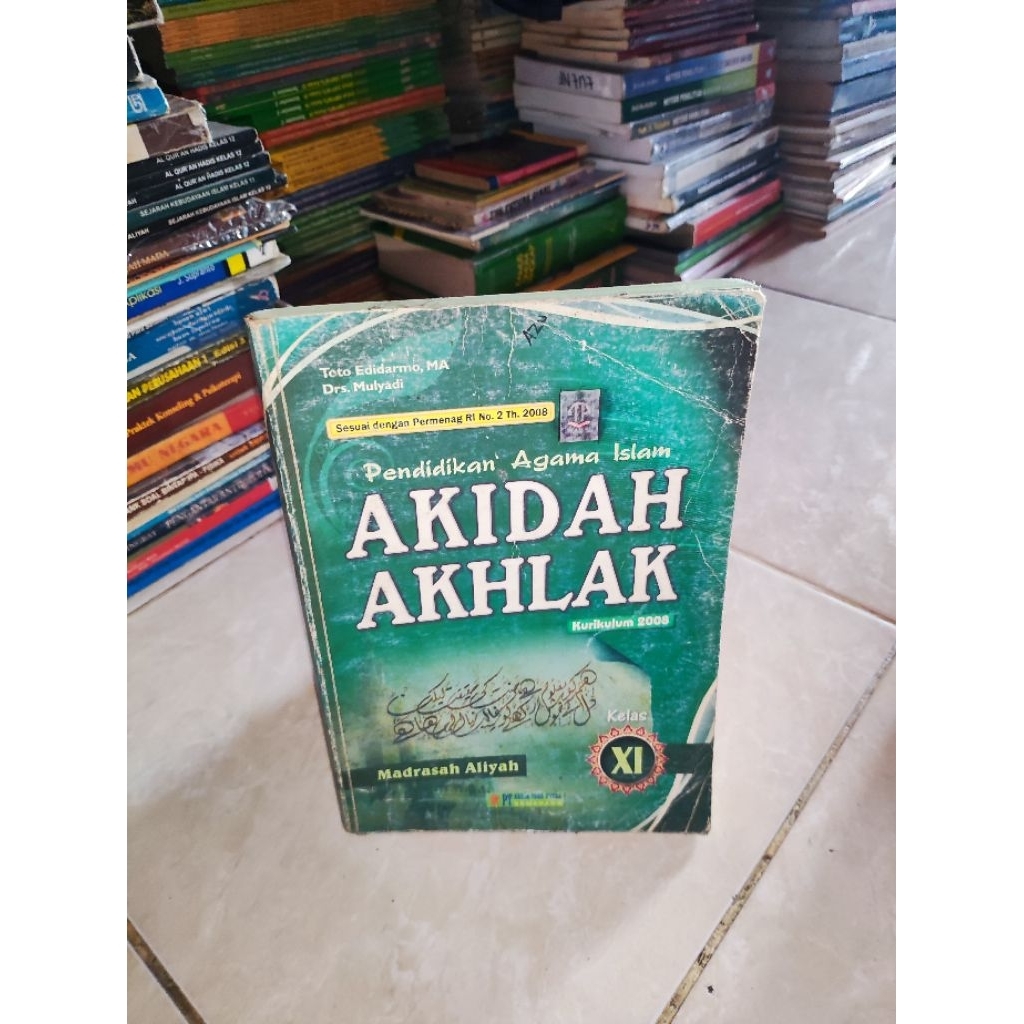 buku aqidah akhlak kelas 11