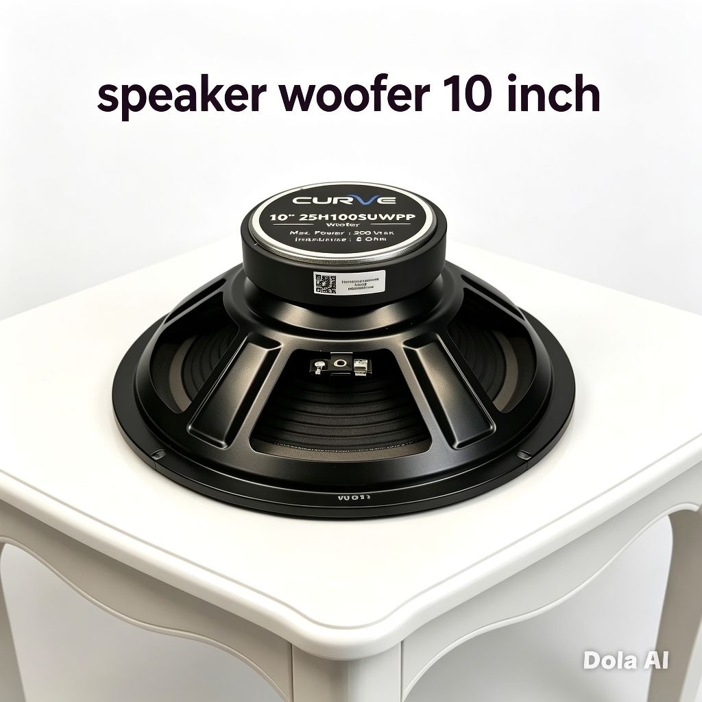 Speaker Curve 10 Inch Woofer 300 Watt - Curve 10" 25H100SUWPP