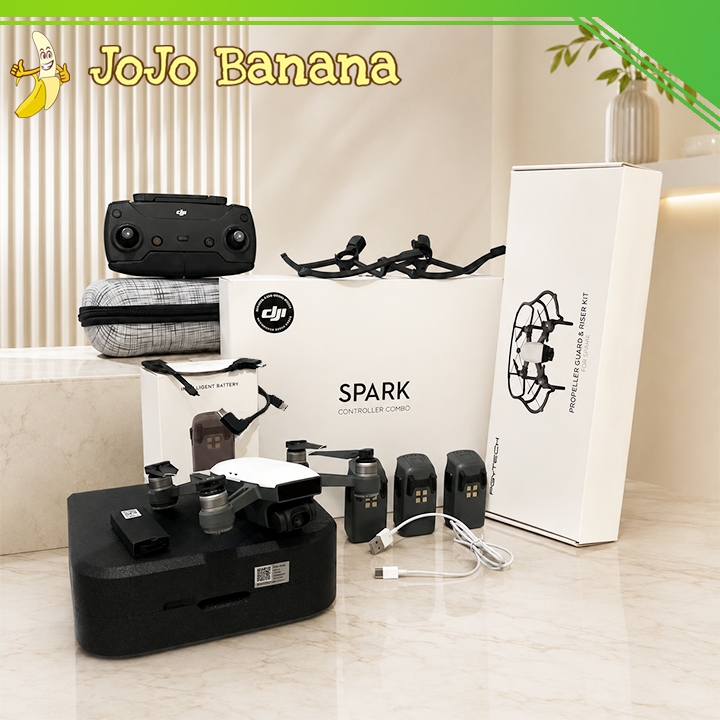 DRONE DJI SPARK COMBO Full Set Kondisi Mulus Jarang Pakai