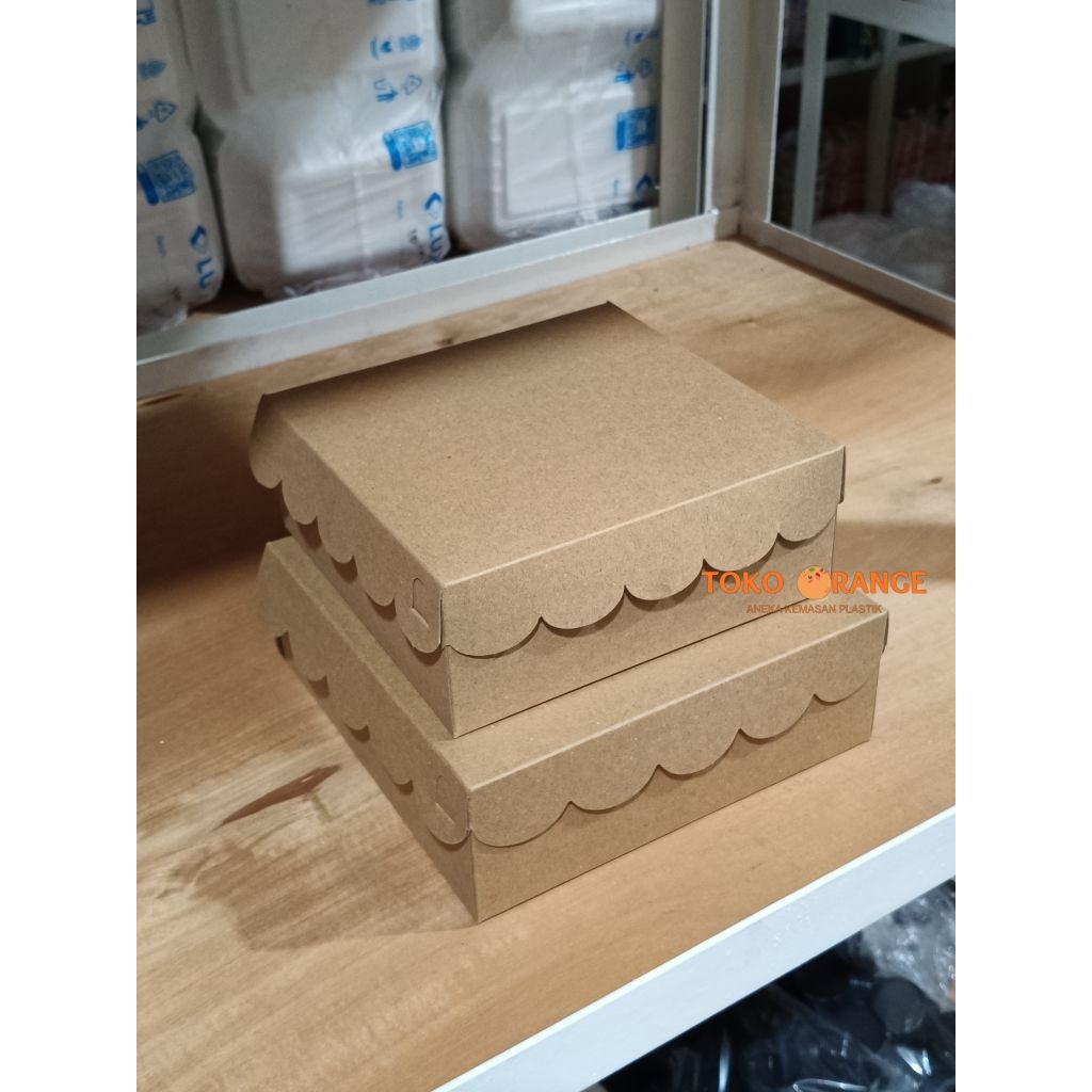 KOTAK DUS CATERING / KOTAK NASI DUS / KOTAK NASI COKLAT