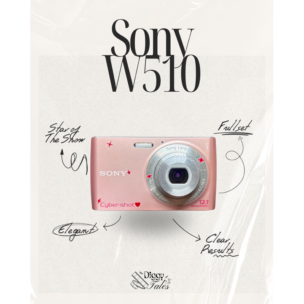 Sony Cybershot W510 Baby Pink