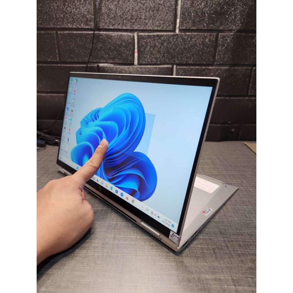 Laptop 2in1 HP Elitebook X360 1030 G7 Core i7 10810u (10th Gen) Ram 16GB Ssd 1TB Layar 13in Touchscr