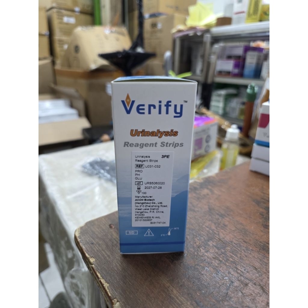 Stik Urine Verify 3 Parameter / Strip Urinalysis Verify 3p