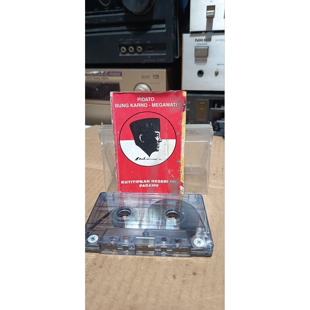 kaset pita pidato Bung Karno - Megawati
