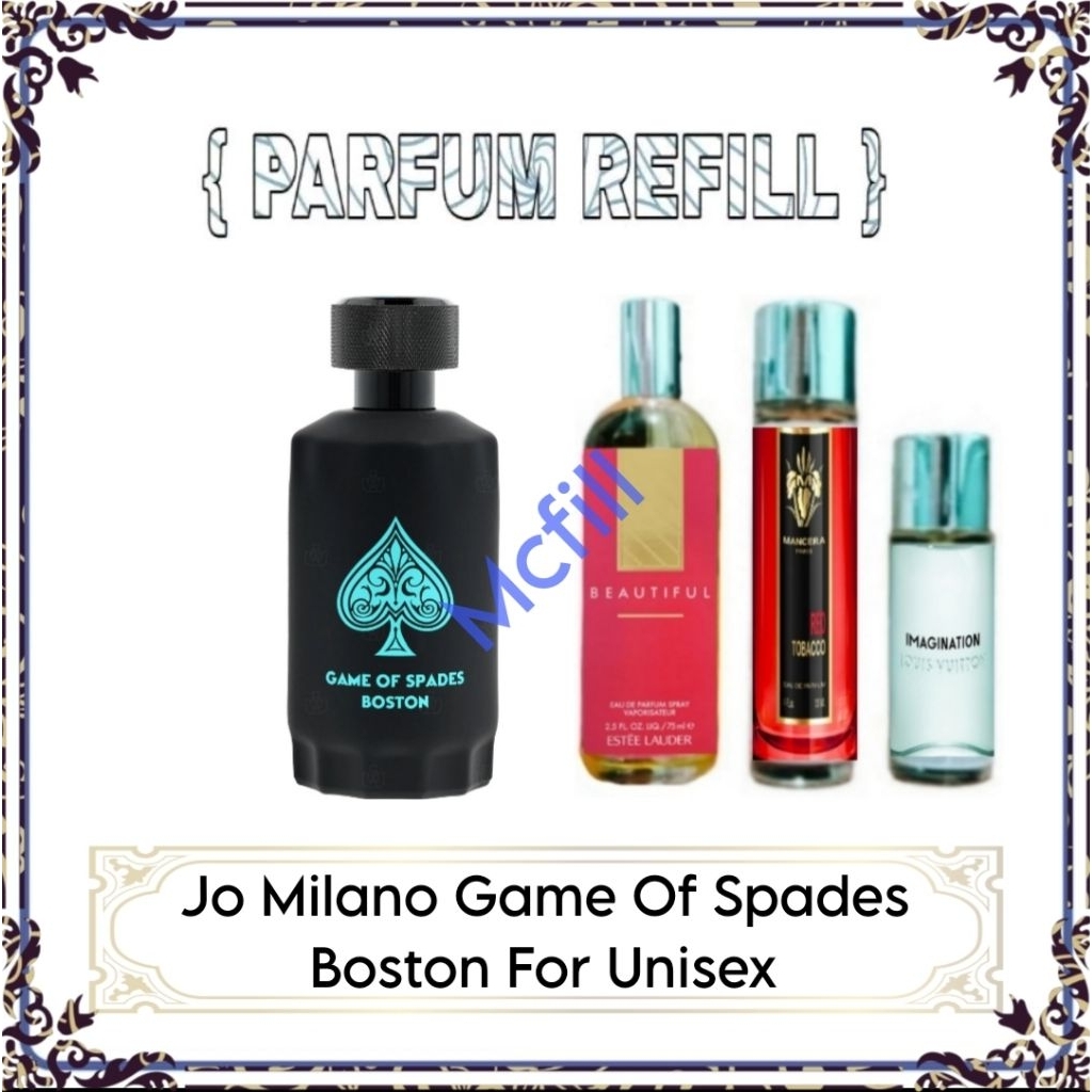 Parfum Refill Jo Milano G of S Boston For Unisex