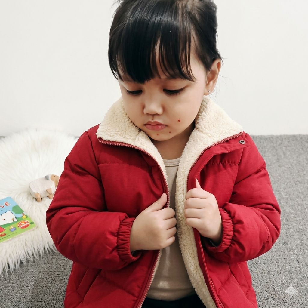 JAKET FUPPER ANAK UNISEX NYAMAN TEBAL BULU