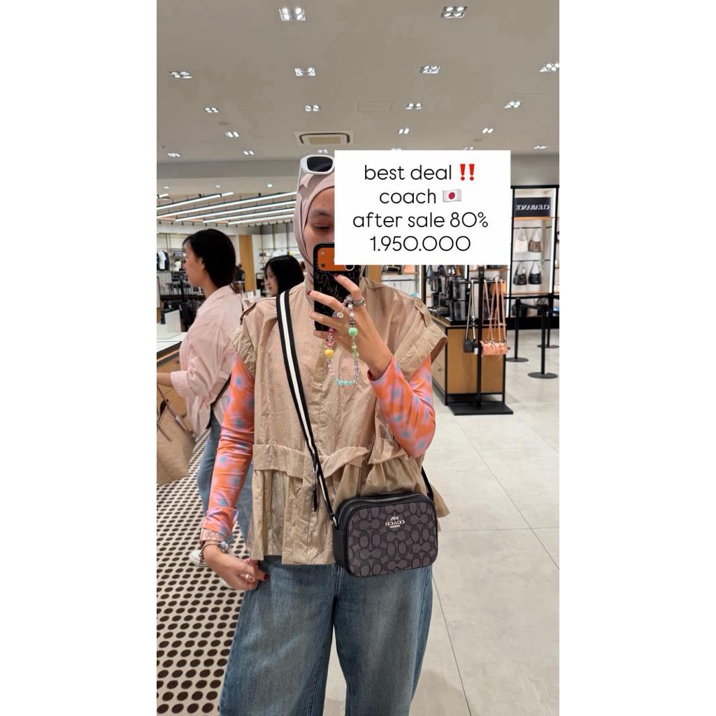 coach camera bag