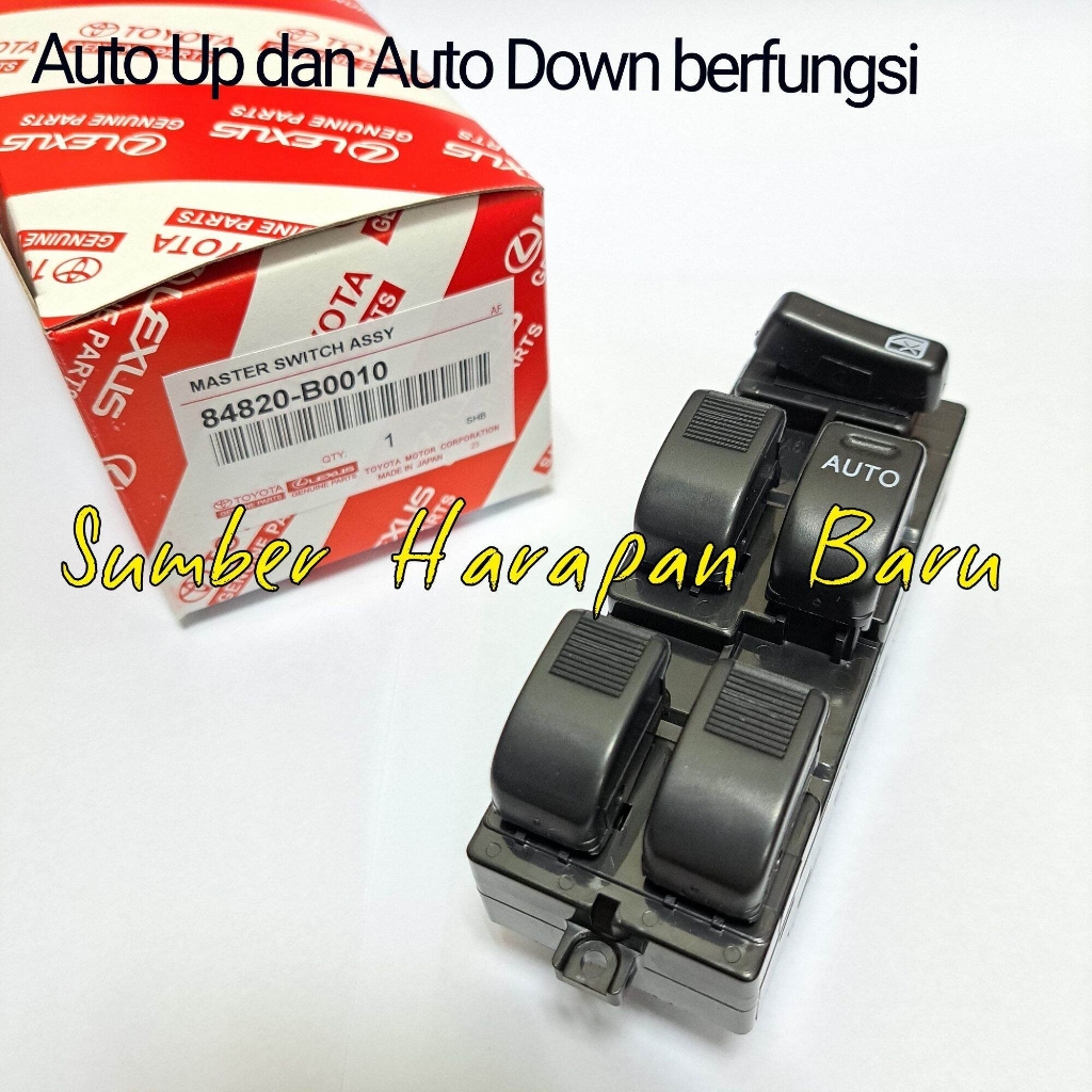 Saklar Switch Master Power Window Kanan Avanza Xenia Lama Original