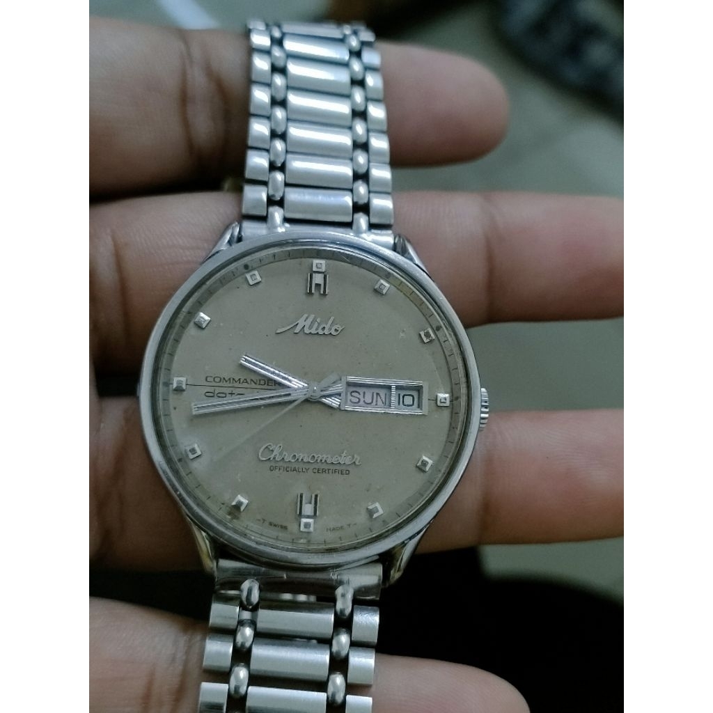 jam tangan mido commander
