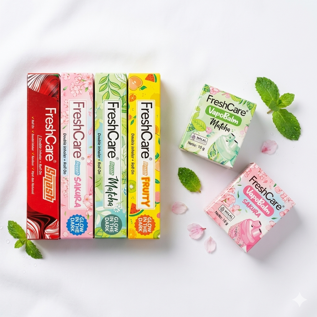 Fresh care, FreshCare, Frescer, (FreshCare Smash dan FreshCare Vapobalm)