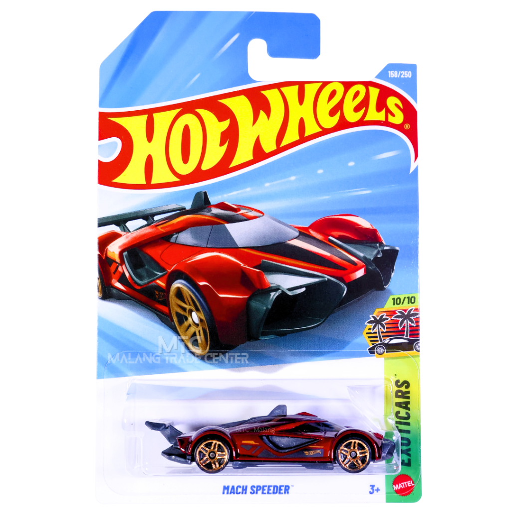 Hot Wheels Mach Speeder Merah Maron H 2026