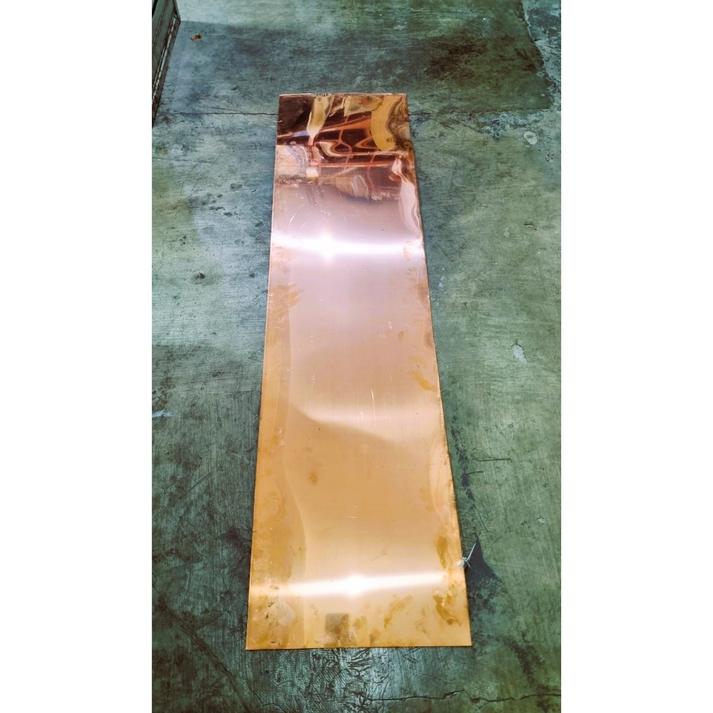 [FLASH SALE] POTONGAN PLAT TEMBAGA 35x135CM & 65x100CM / TEBAL PLAT 1,5MM