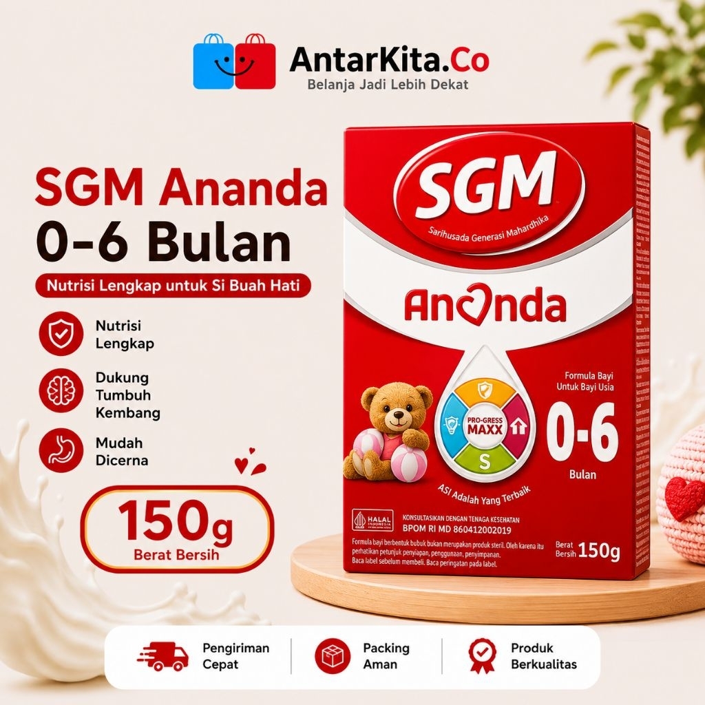 SUSU SGM FORMULA BAYI BUBUK 0-6 BULAN 150g