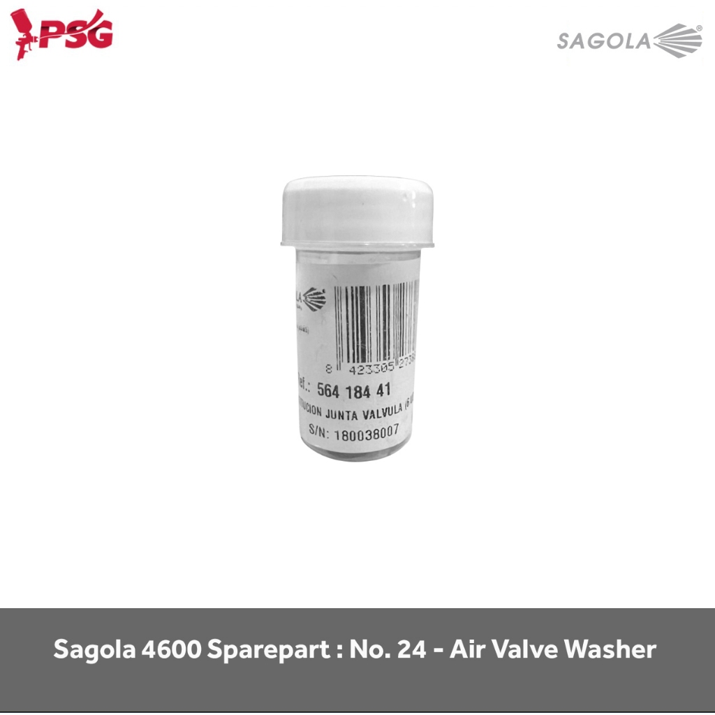 Sagola 4600 Sparepart No. 24 - Air Valve Washer (56418441)