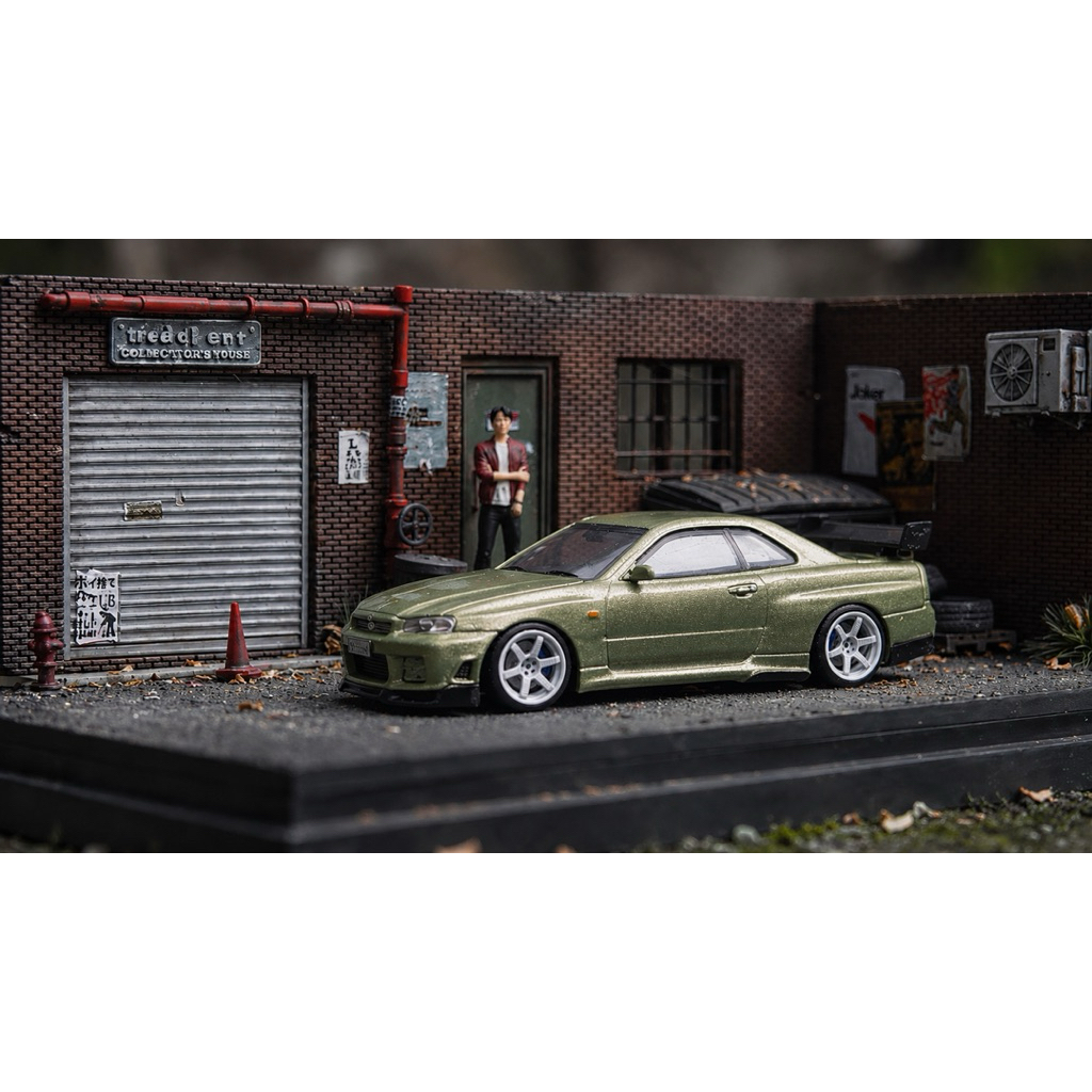 Velg TE37 skala 1/64 ukuran 9.5mm