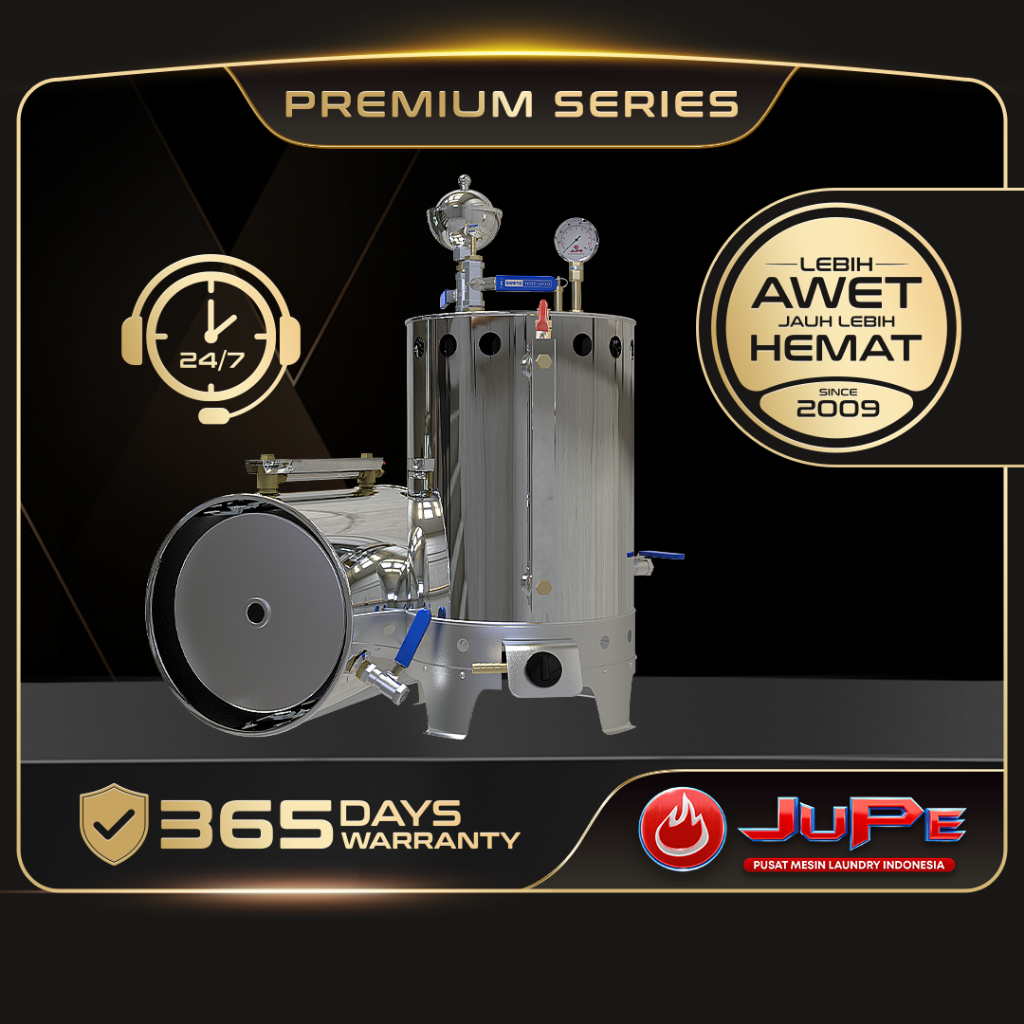Boiler Kompor Setrika Uap Gas 5 Liter Stainless