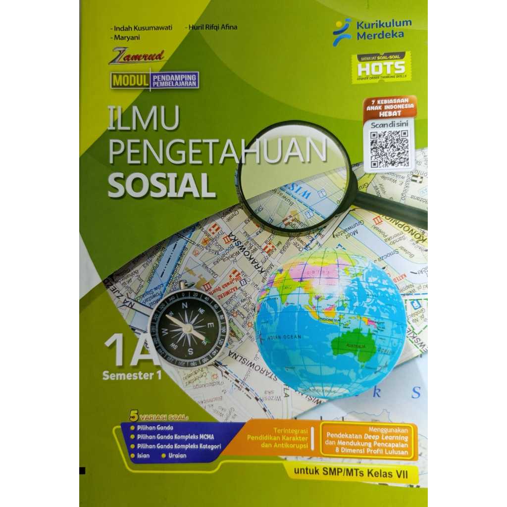 LKS IPS SMP MTS KELAS 7 SEMESTER 1 KURIKULUM MERDEKA 2026-2027 TERBARU