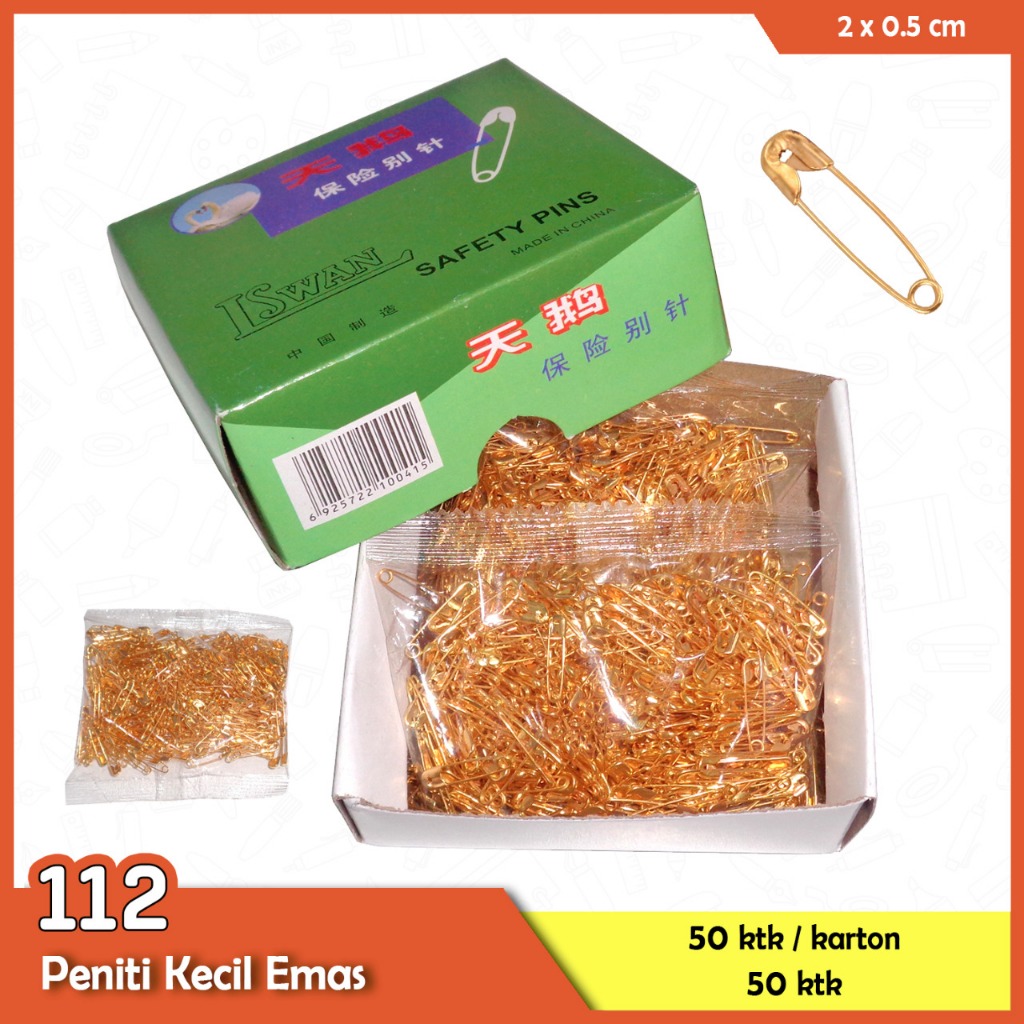 1 BOX PENITI MINI GOLD / SILVER