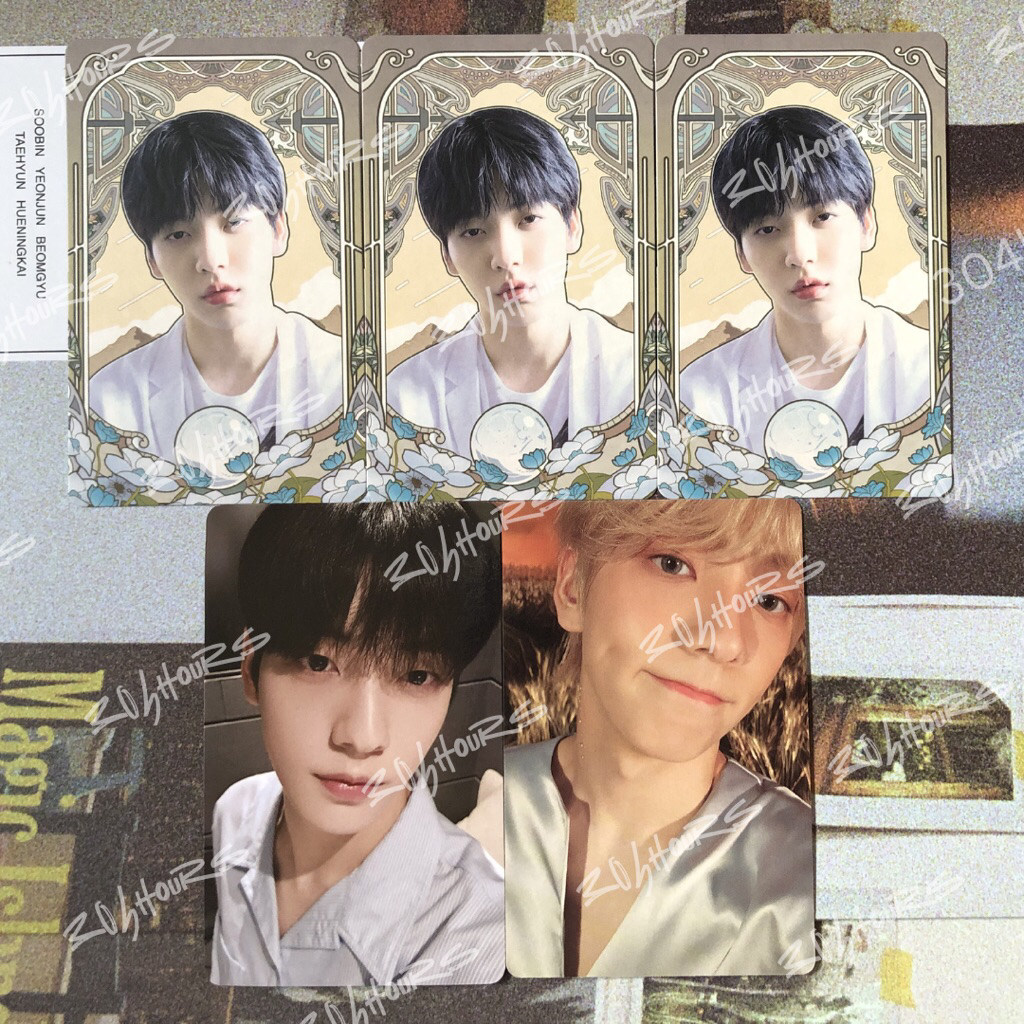 Ready Stock | [Official] Photocard TXT Soobin [Freeze Tomorrow]