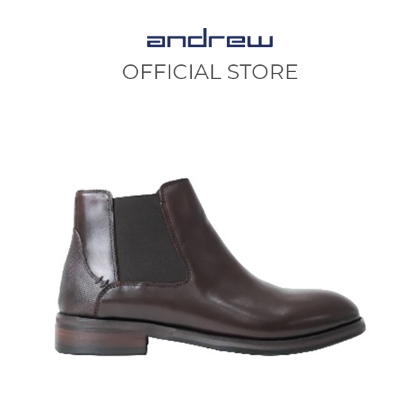 Sepatu Boots Pria Andrew Shoes Davin Brown