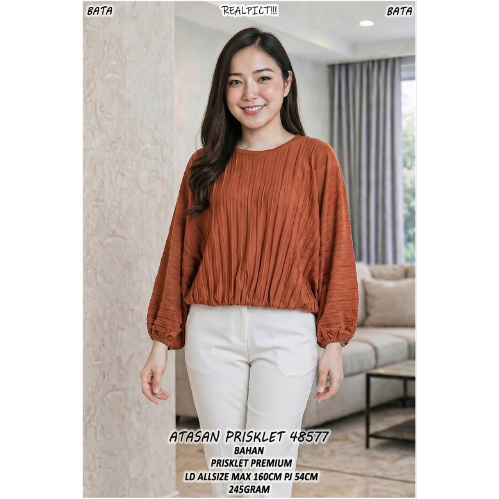 KC 48577 ATASAN PLISKET LD MAX 160CM / READY / REALPICT