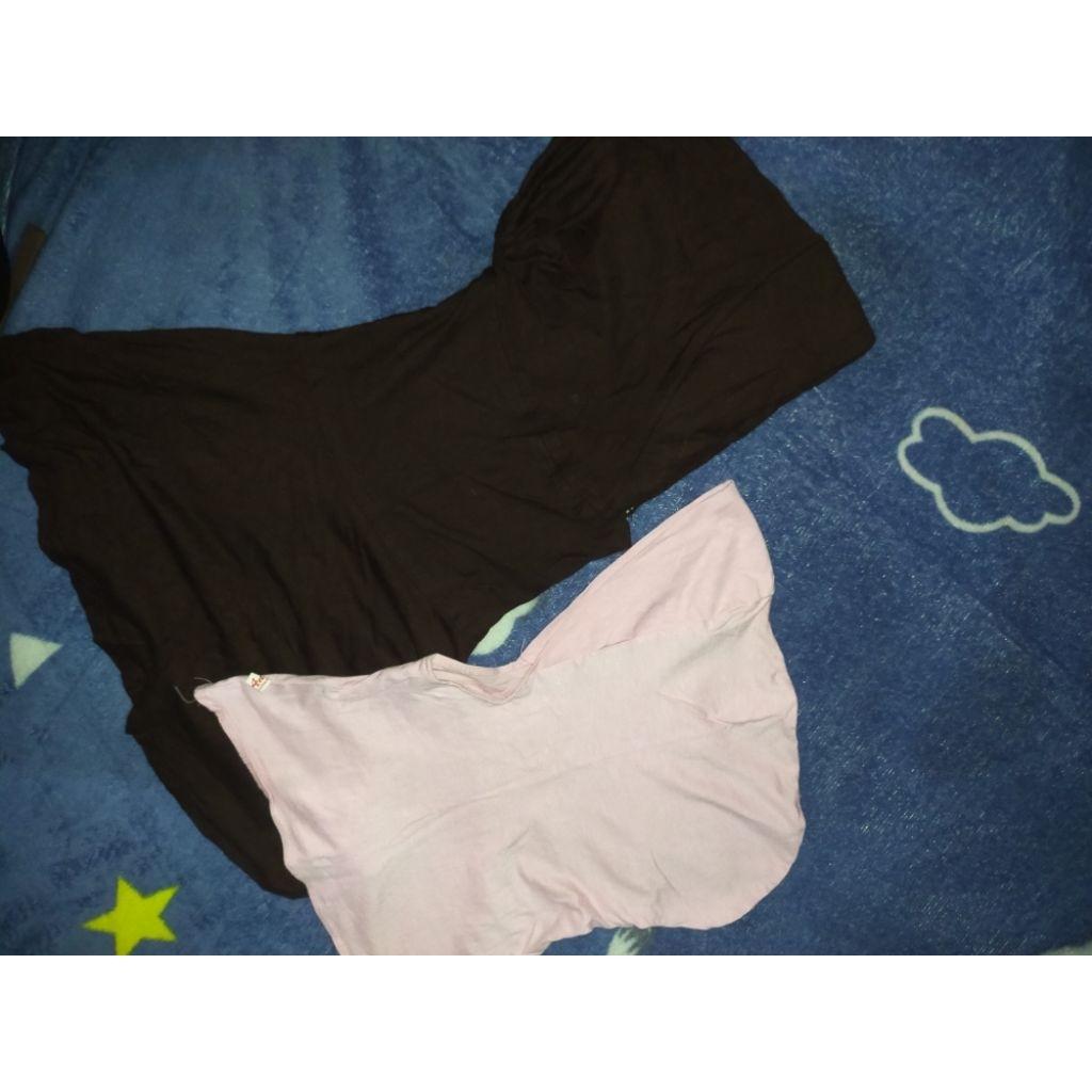 Preloved Ciput Ninja Pink Soft + Dark Brown