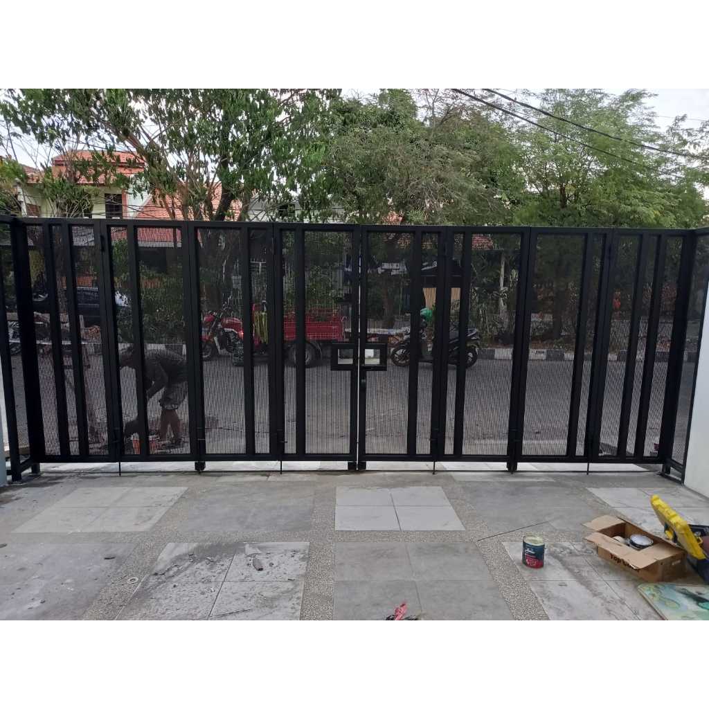 Pagar Rumah Perforated Plat / Pagar Industrial