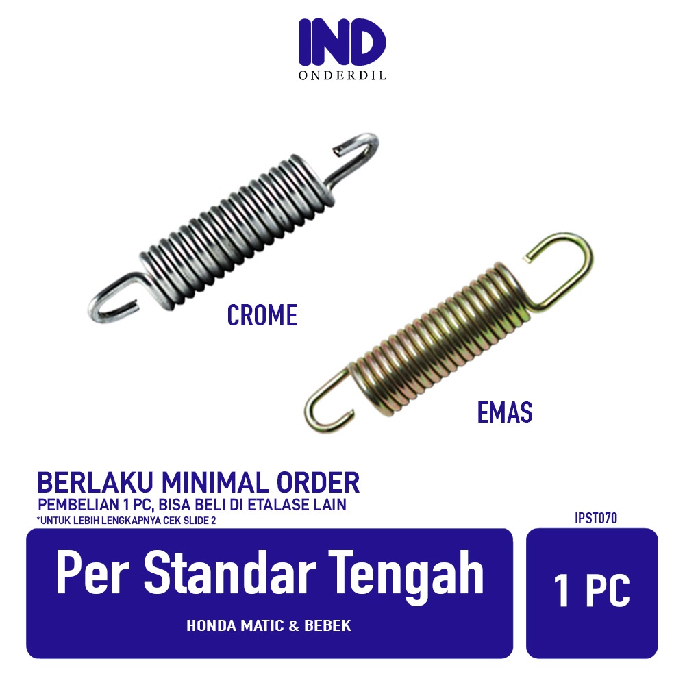GROSIR Per Standar Samping Supra X Fit New & Beat & Vario Injection & Revo & Grand & C-70 & C-700 Te