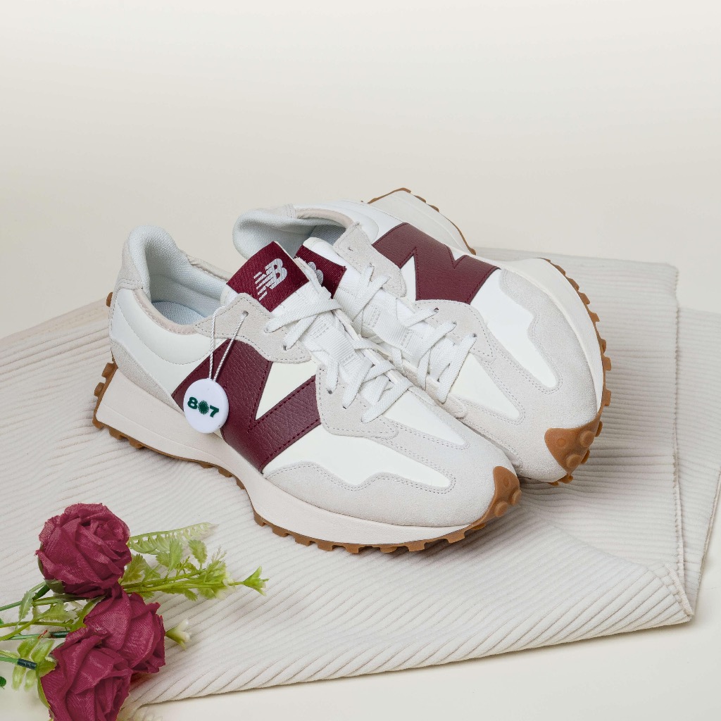 New Balance 327 Moonbeam Burgundy Women